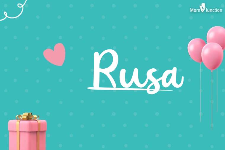 Rusa Birthday Wallpaper