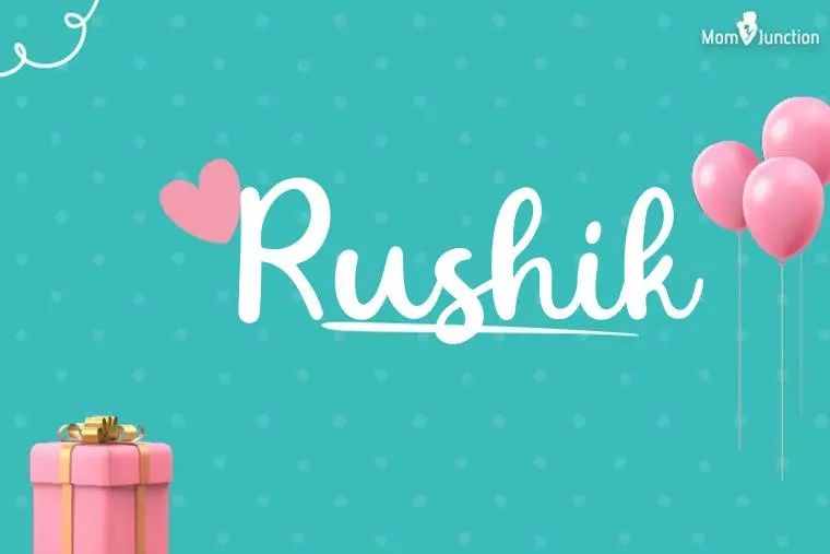 Rushik Birthday Wallpaper