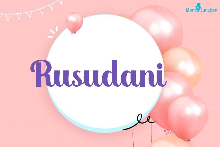 Rusudani Birthday Wallpaper