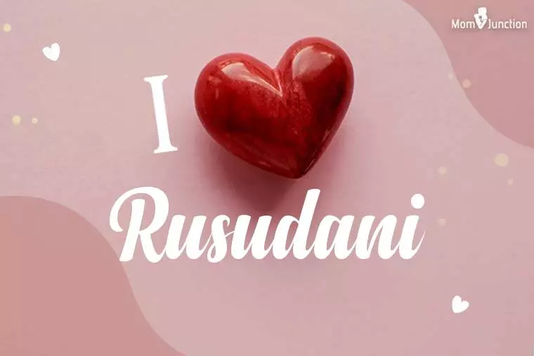 I Love Rusudani Wallpaper