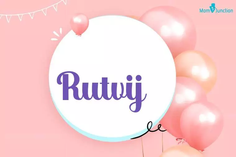 Rutvij Birthday Wallpaper