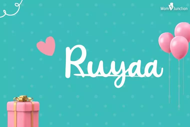 Ruyaa Birthday Wallpaper