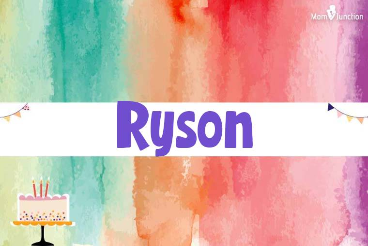 Ryson Birthday Wallpaper