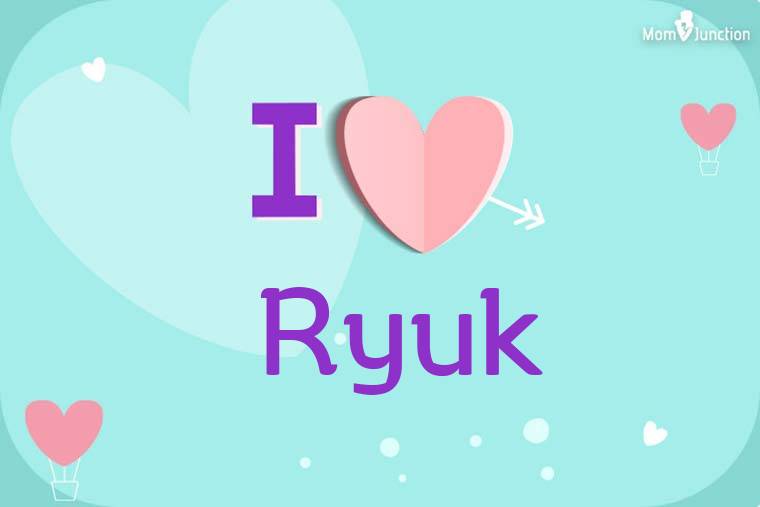 I Love Ryuk Wallpaper