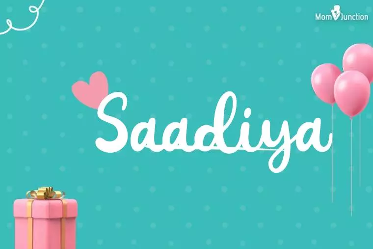 Saadiya Birthday Wallpaper