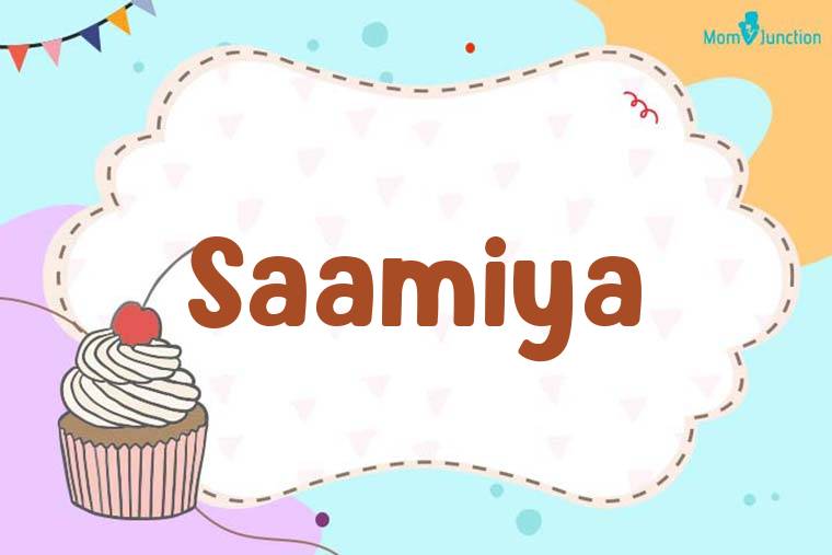 Saamiya Birthday Wallpaper
