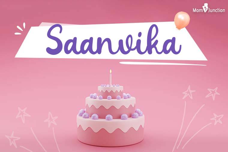 Saanvika Birthday Wallpaper