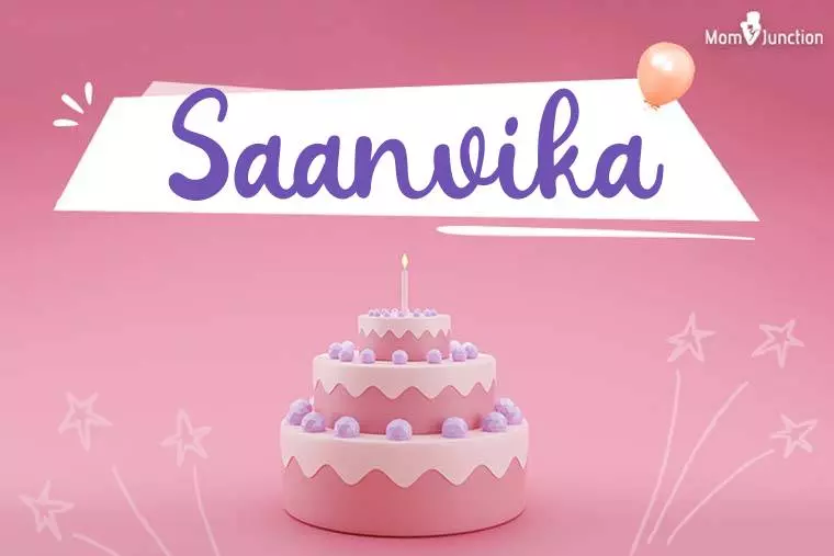 Saanvika Birthday Wallpaper