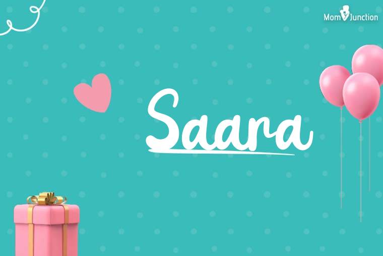 Saara Birthday Wallpaper