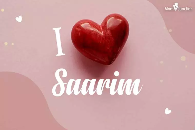 I Love Saarim Wallpaper