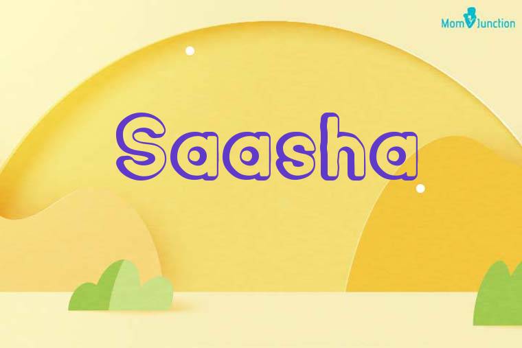 Saasha 3D Wallpaper
