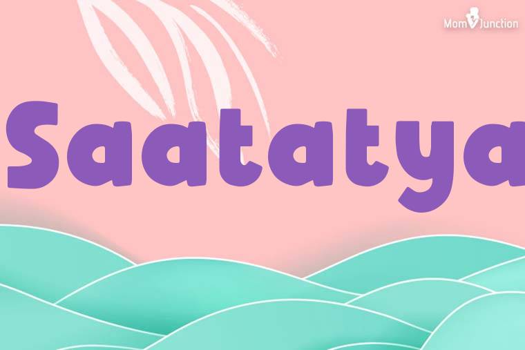 Saatatya Stylish Wallpaper