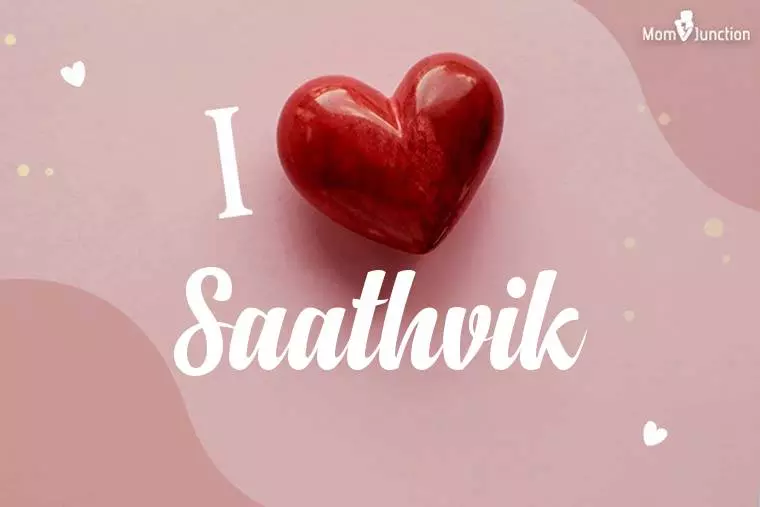 I Love Saathvik Wallpaper