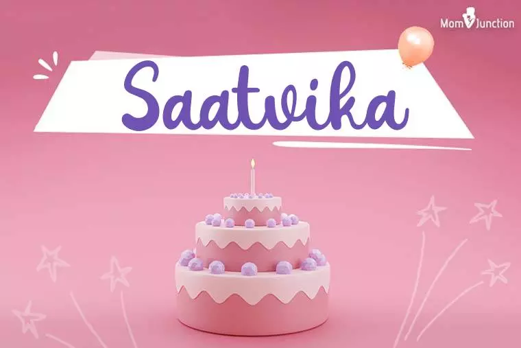 Saatvika Birthday Wallpaper