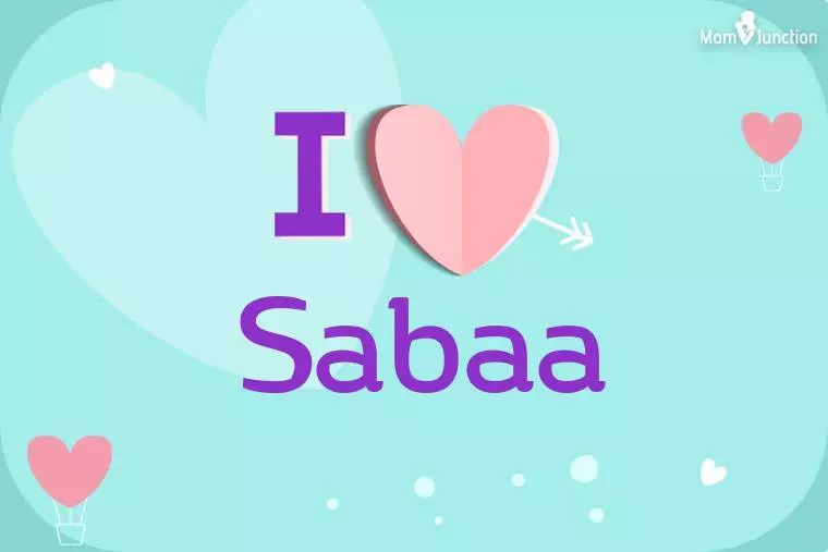 I Love Sabaa Wallpaper