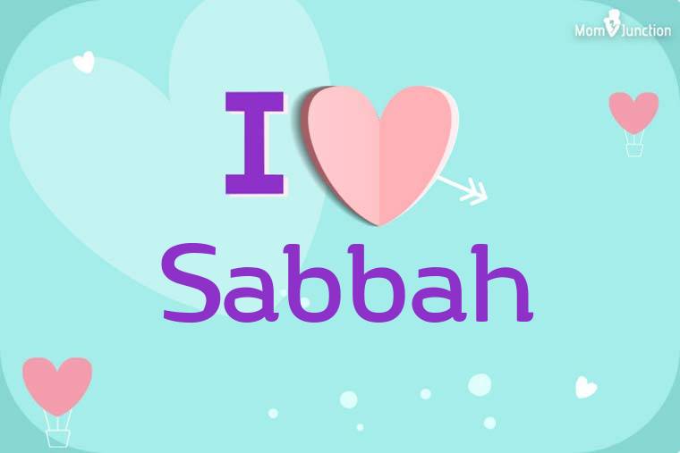 I Love Sabbah Wallpaper