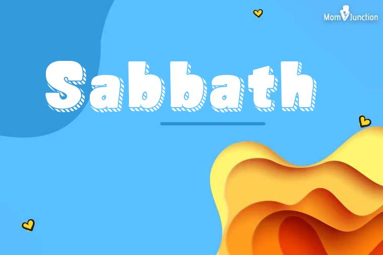 Sabbath 3D Wallpaper