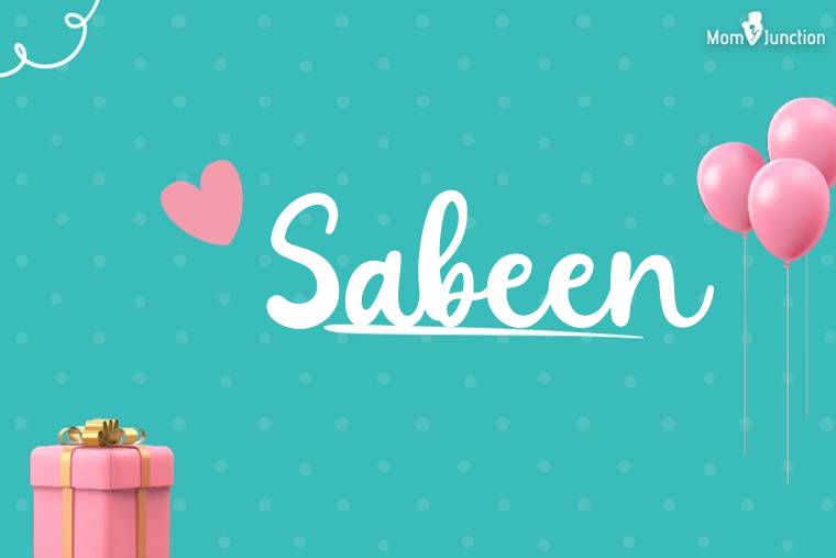 Sabeen Birthday Wallpaper