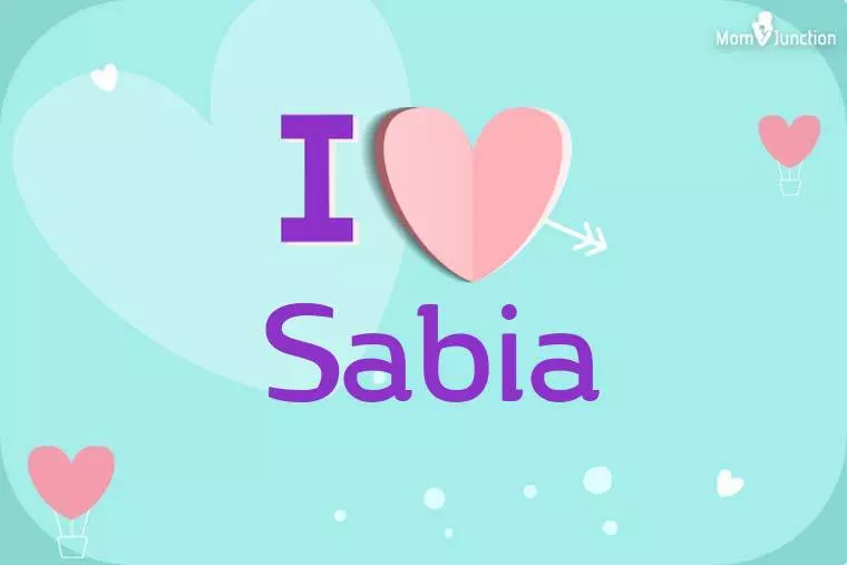 I Love Sabia Wallpaper