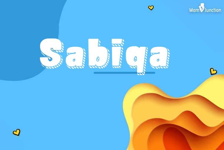 Sabiqa 3D Wallpaper