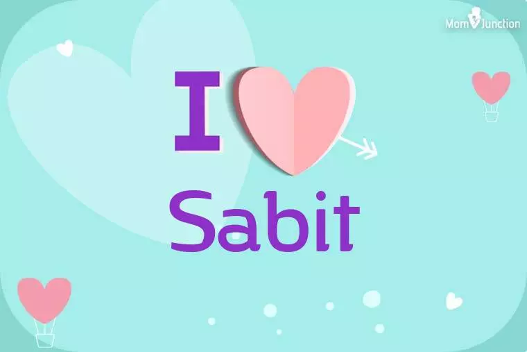 I Love Sabit Wallpaper