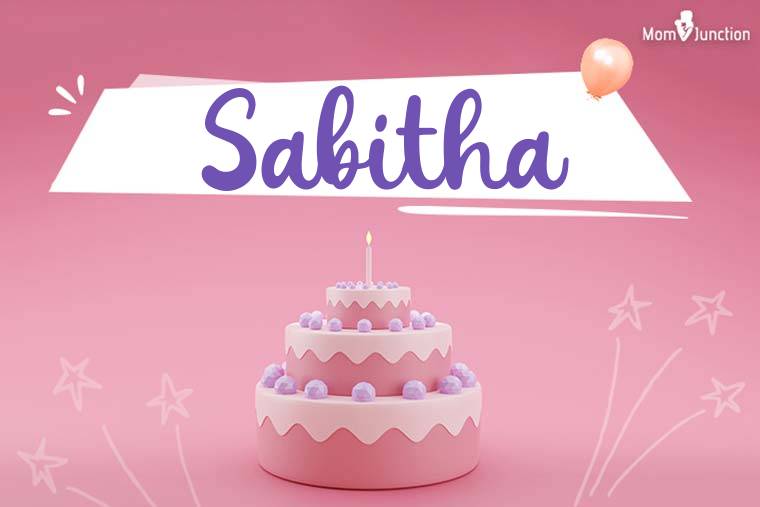 Sabitha Birthday Wallpaper