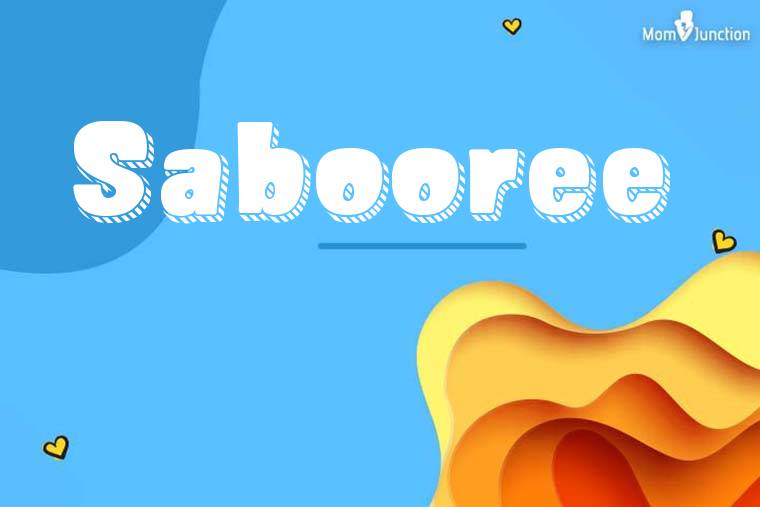 Sabooree 3D Wallpaper
