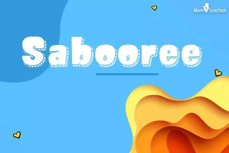 Sabooree 3D Wallpaper