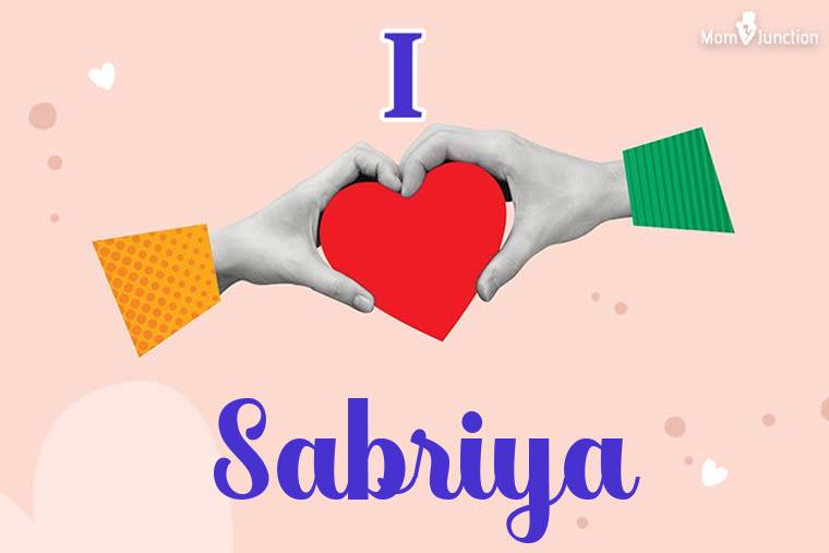 I Love Sabriya Wallpaper
