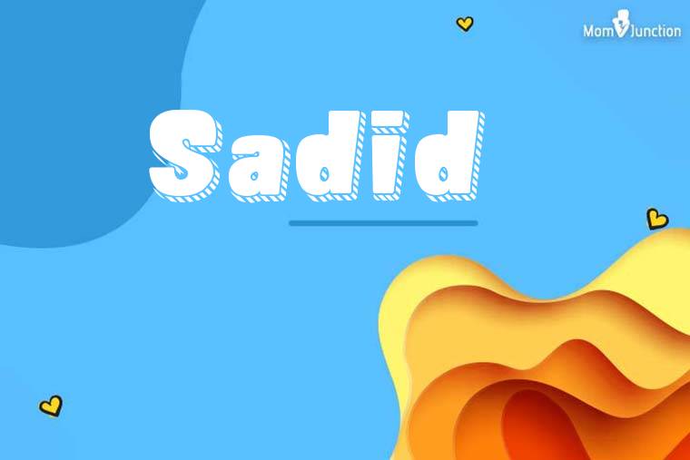 Sadid 3D Wallpaper