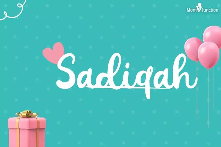 Sadiqah Birthday Wallpaper