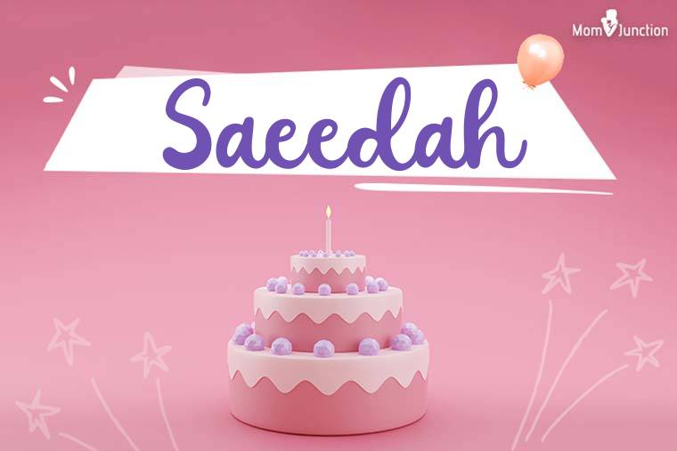 Saeedah Birthday Wallpaper