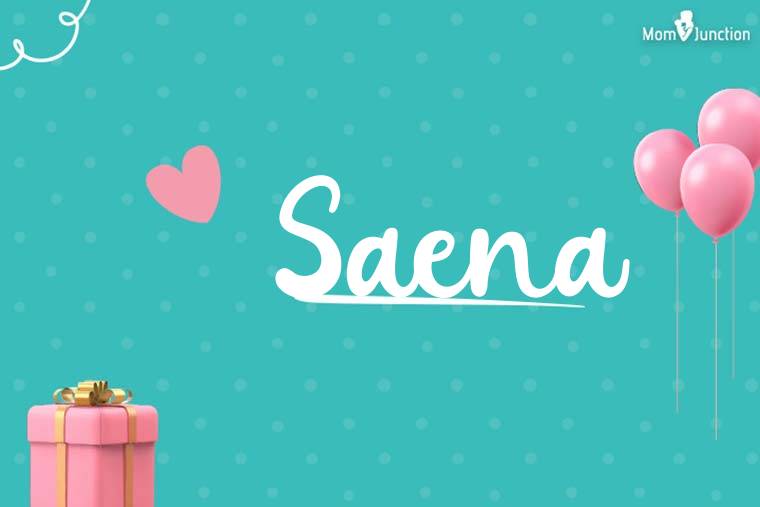 Saena Birthday Wallpaper