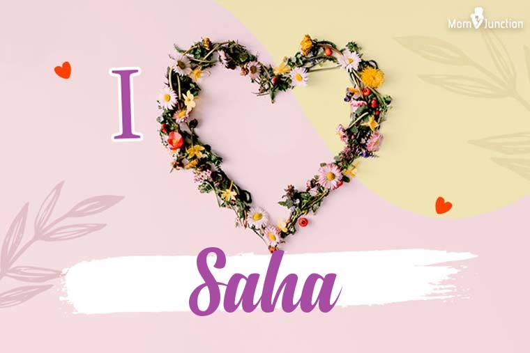 I Love Saha Wallpaper