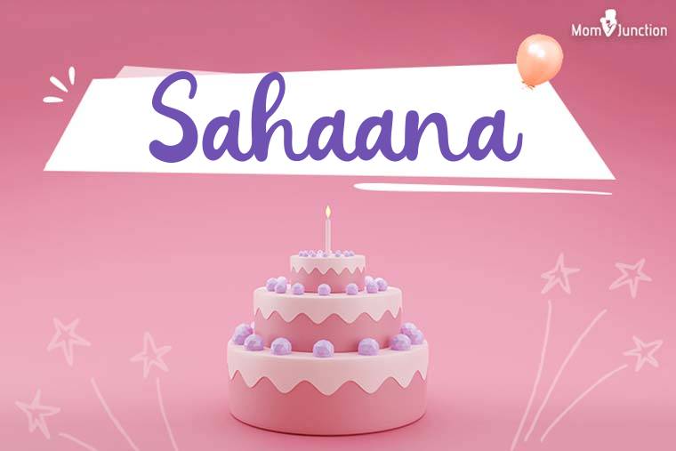 Sahaana Birthday Wallpaper