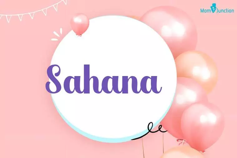 Sahana Birthday Wallpaper