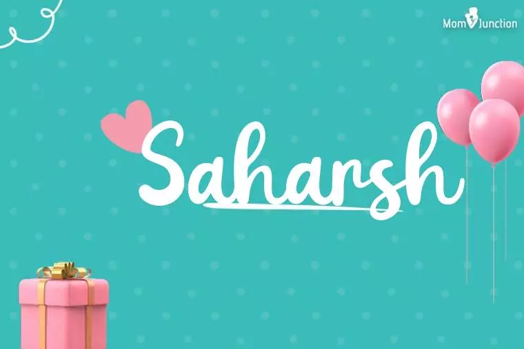 Saharsh Birthday Wallpaper