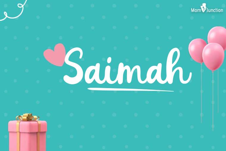 Saimah Birthday Wallpaper