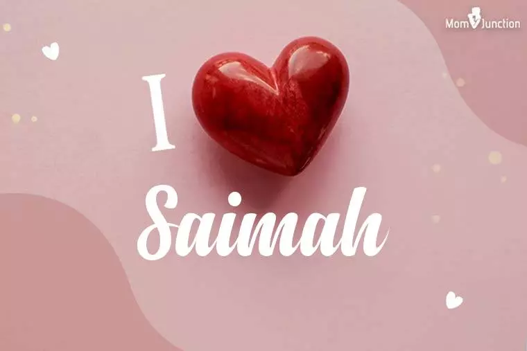 I Love Saimah Wallpaper