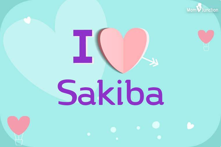 I Love Sakiba Wallpaper