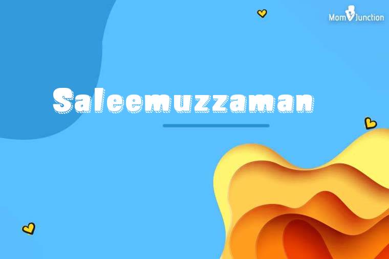 Saleemuzzaman 3D Wallpaper