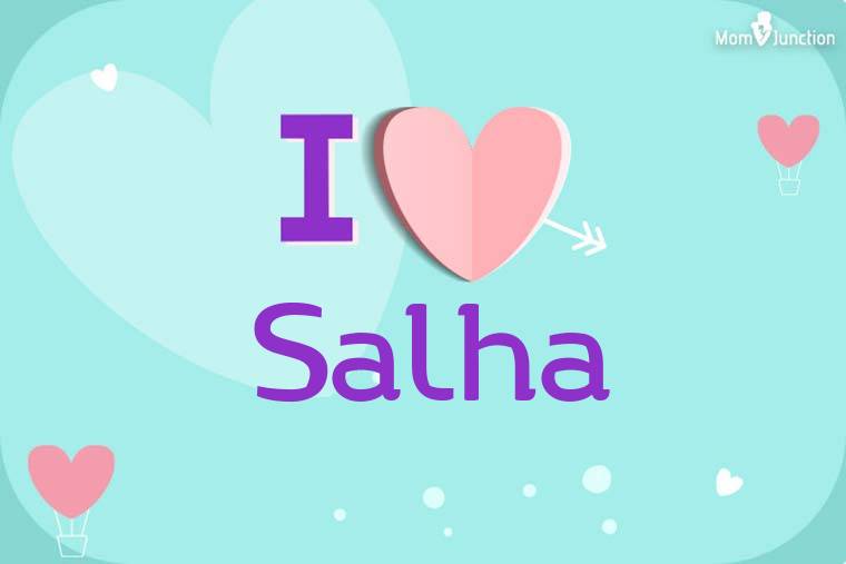 I Love Salha Wallpaper