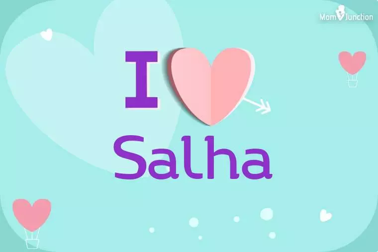 I Love Salha Wallpaper