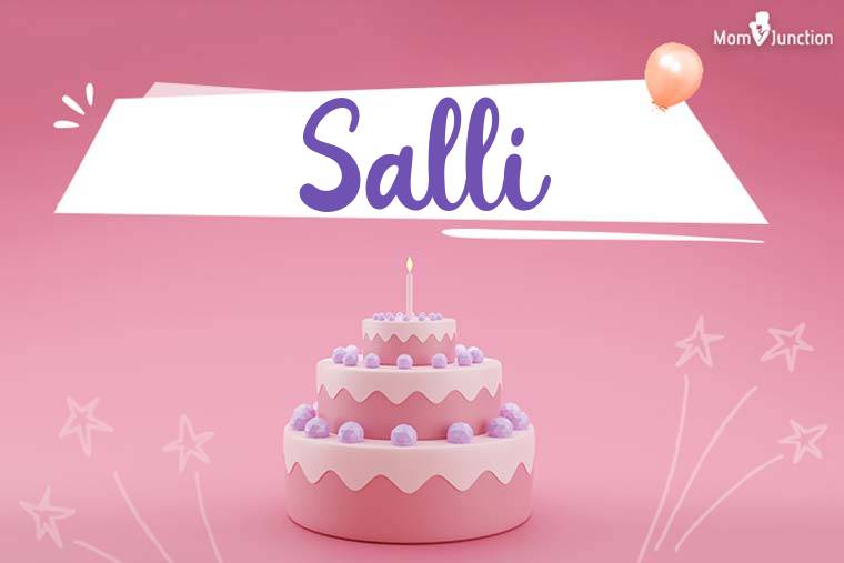 Salli Birthday Wallpaper