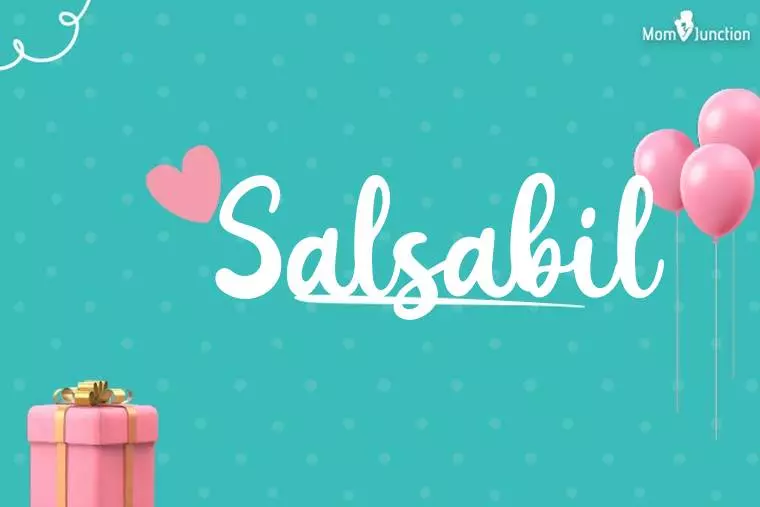 Salsabil Birthday Wallpaper