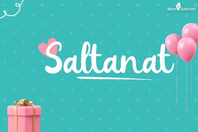 Saltanat Birthday Wallpaper