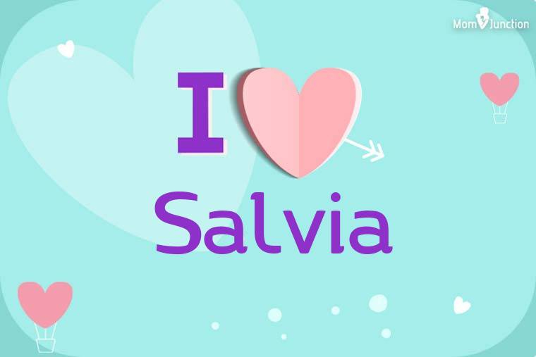 I Love Salvia Wallpaper