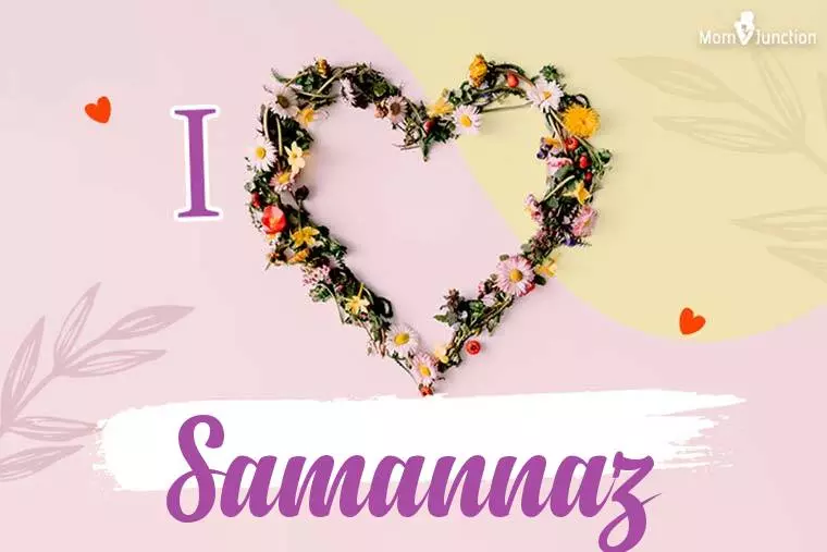 I Love Samannaz Wallpaper