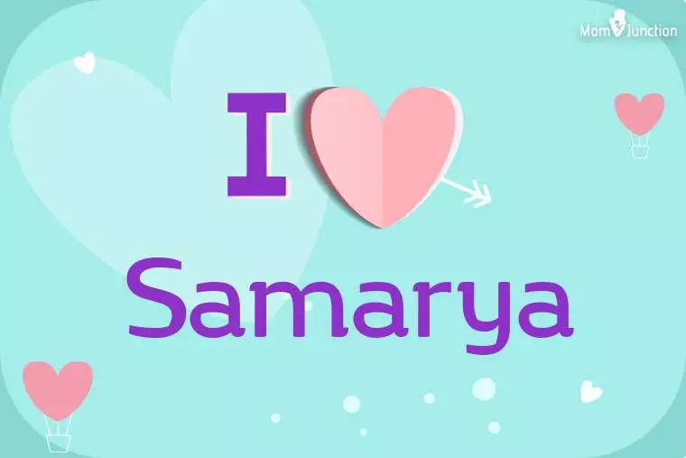 I Love Samarya Wallpaper