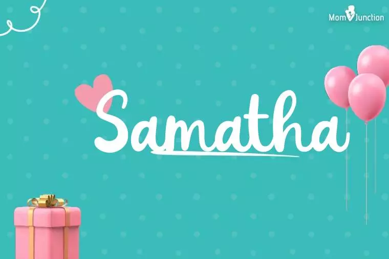 Samatha Birthday Wallpaper